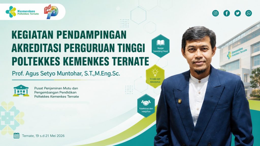Poltekkes Kemenkes Ternate Gelar Pendampingan Akreditasi Perguruan Tinggi untuk Penguatan Mutu Pendidikan
